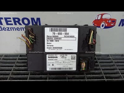 MODUL CONFORT NISSAN PATHFINDER III 2.5 dCi 2005-2010 oe 284B2EB30B, vedere frontata