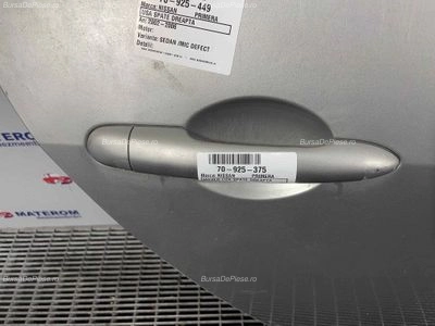 MANER USA SPATE DREAPTA NISSAN PRIMERA 1.6 2002-2006 oe 80642AV600, vedere frontata