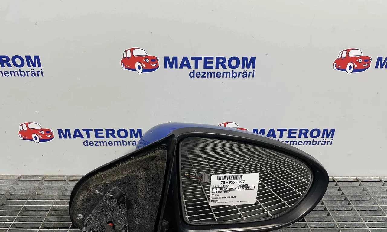 OGLINDA EXTERIOARA DREAPTA NISSAN QASHQAI I 2006-2015