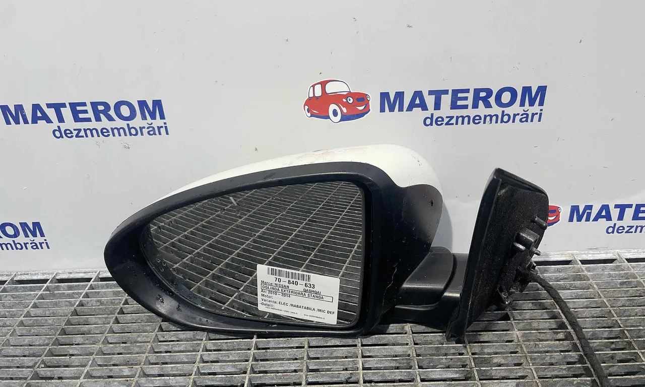 OGLINDA EXTERIOARA STANGA NISSAN QASHQAI I 2006-2015