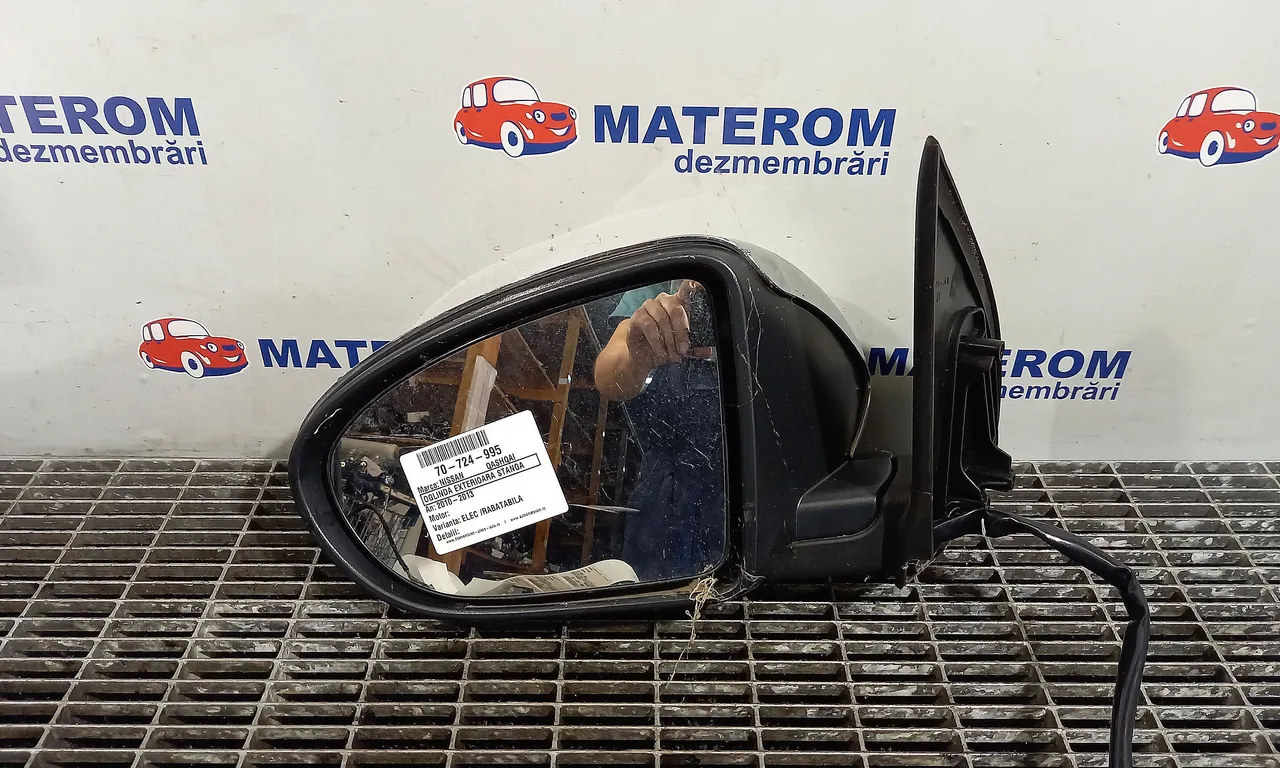 OGLINDA EXTERIOARA STANGA NISSAN QASHQAI I 2006-2015