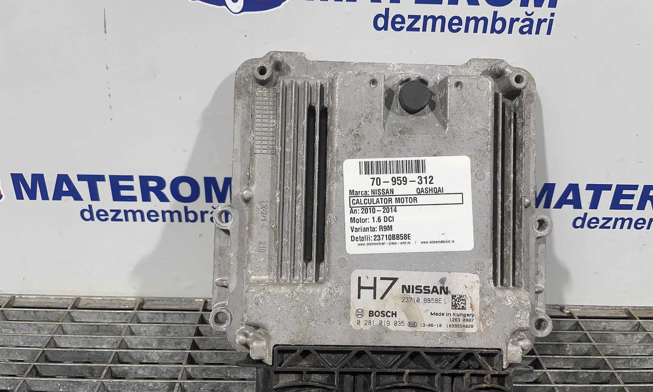 CALCULATOR MOTOR NISSAN QASHQAI I 2006-2015