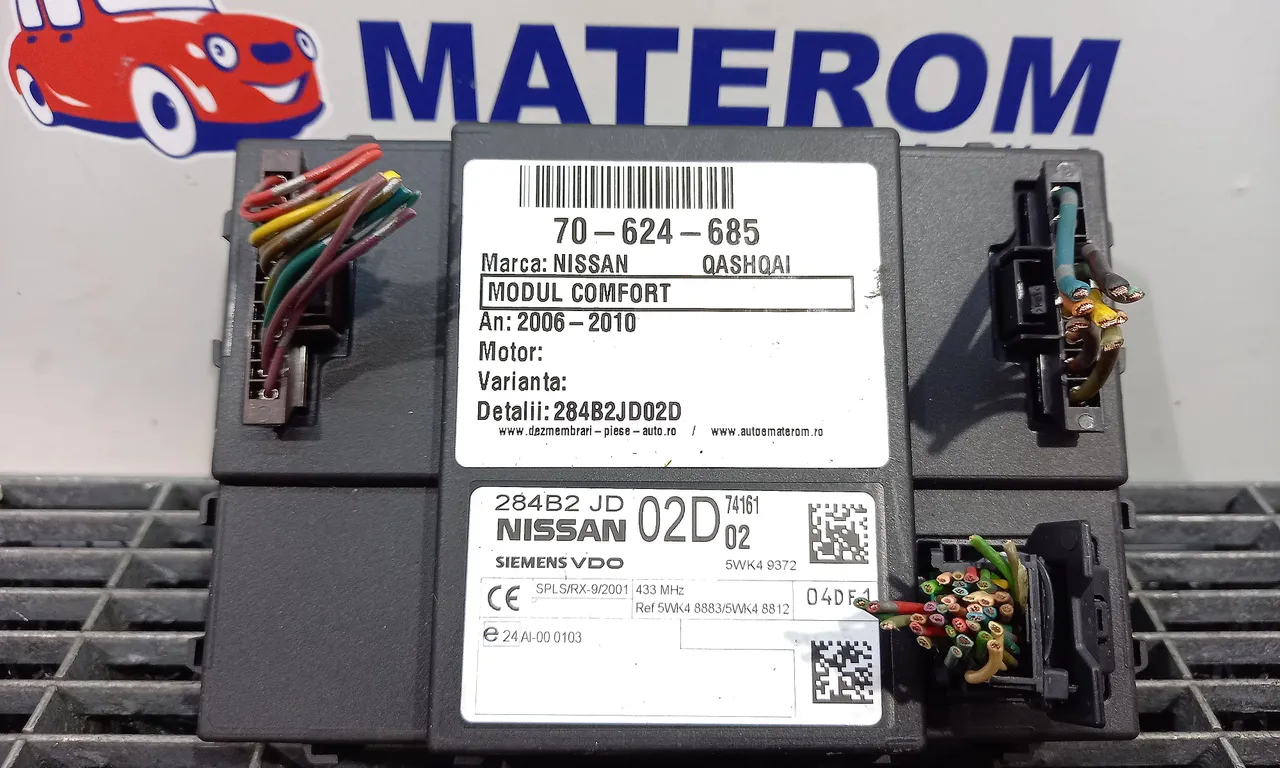 MODUL CONFORT NISSAN QASHQAI I 2006-2015