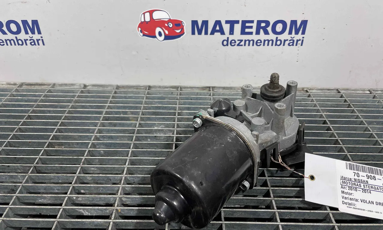 MOTORAS STERGATOR PARBRIZ NISSAN QASHQAI I 2006-2015