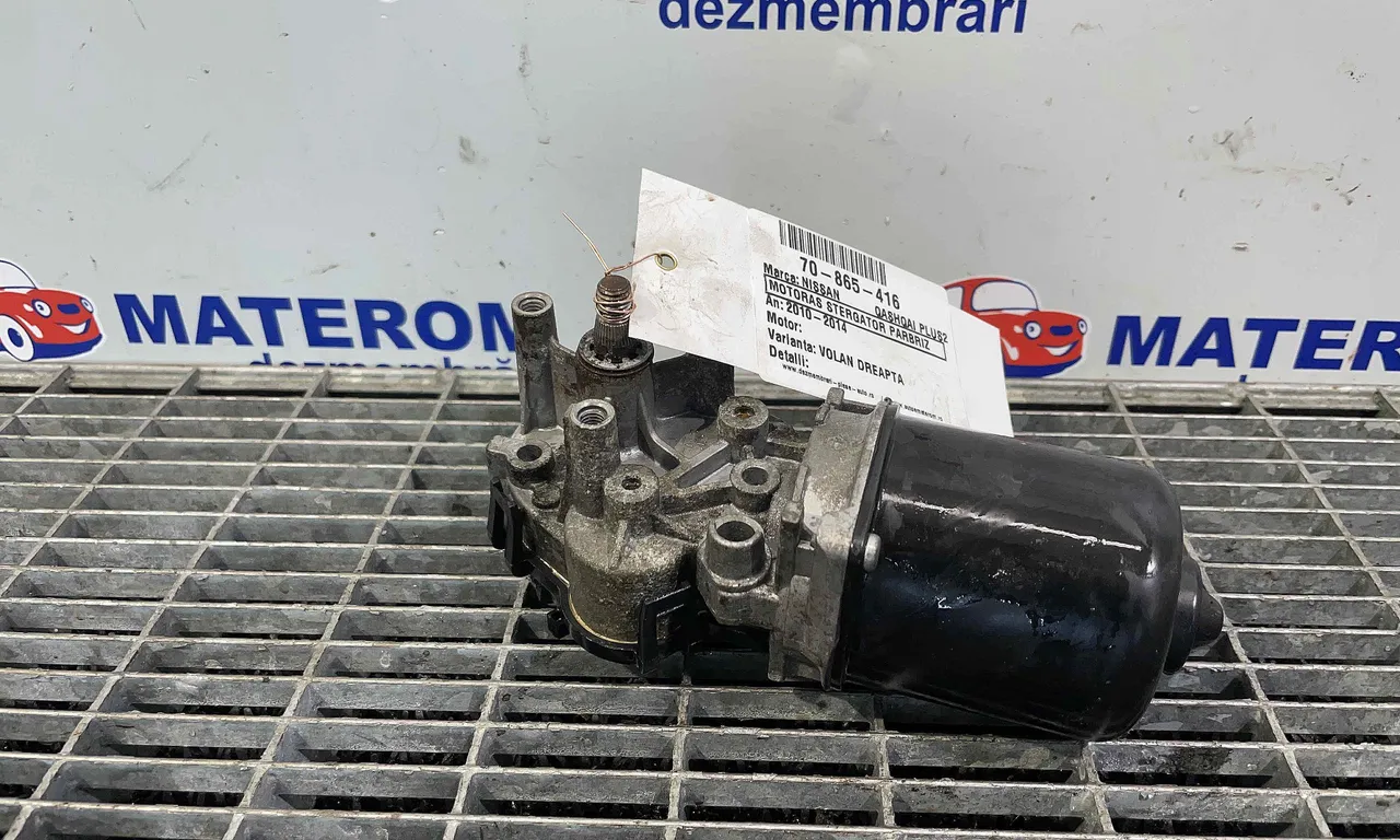 MOTORAS STERGATOR PARBRIZ NISSAN QASHQAI I 2006-2015