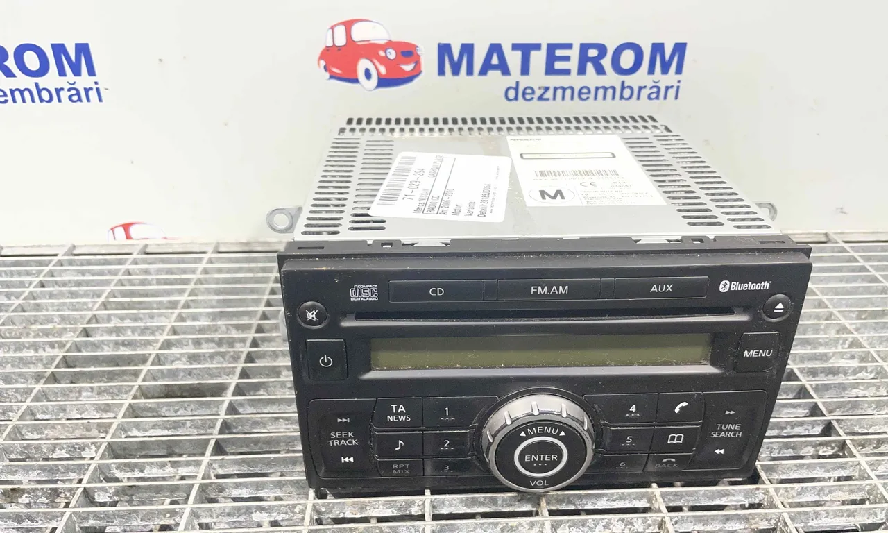 RADIO CD NISSAN QASHQAI I 2006-2015