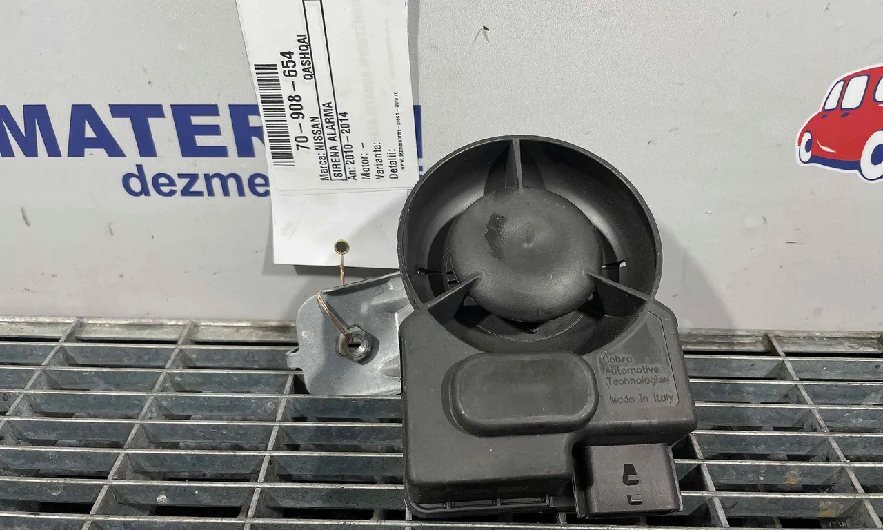 SIRENA ALARMA NISSAN QASHQAI I 2006-2015