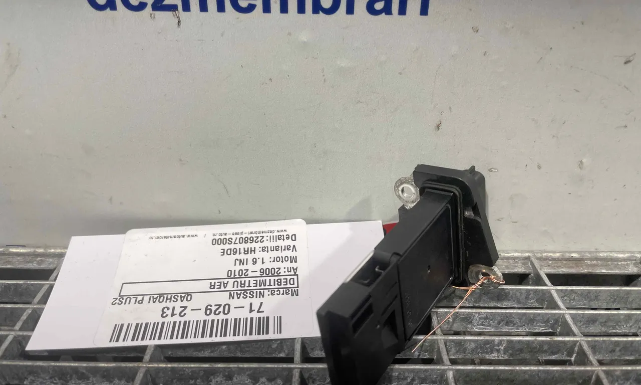 DEBITMETRU AER NISSAN QASHQAI I 2006-2015