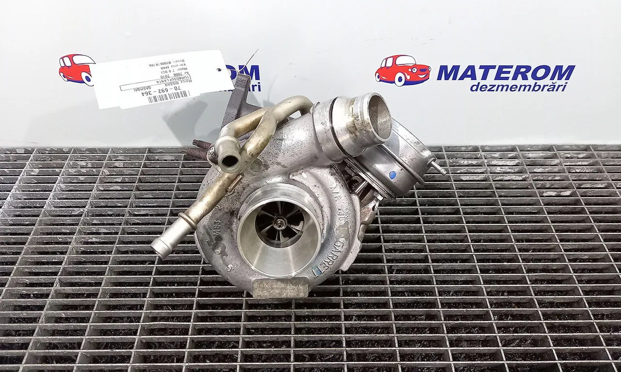 TURBOSUFLANTA NISSAN QASHQAI I 2006-2015
