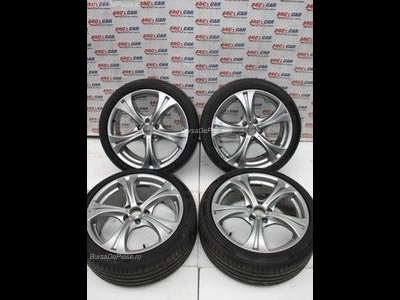 Set jante aliaj R18 NISSAN QASHQAI I 2006-2015, vedere frontata