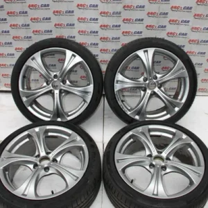 Set jante aliaj R18 NISSAN QASHQAI I 2006-2015, vedere frontata