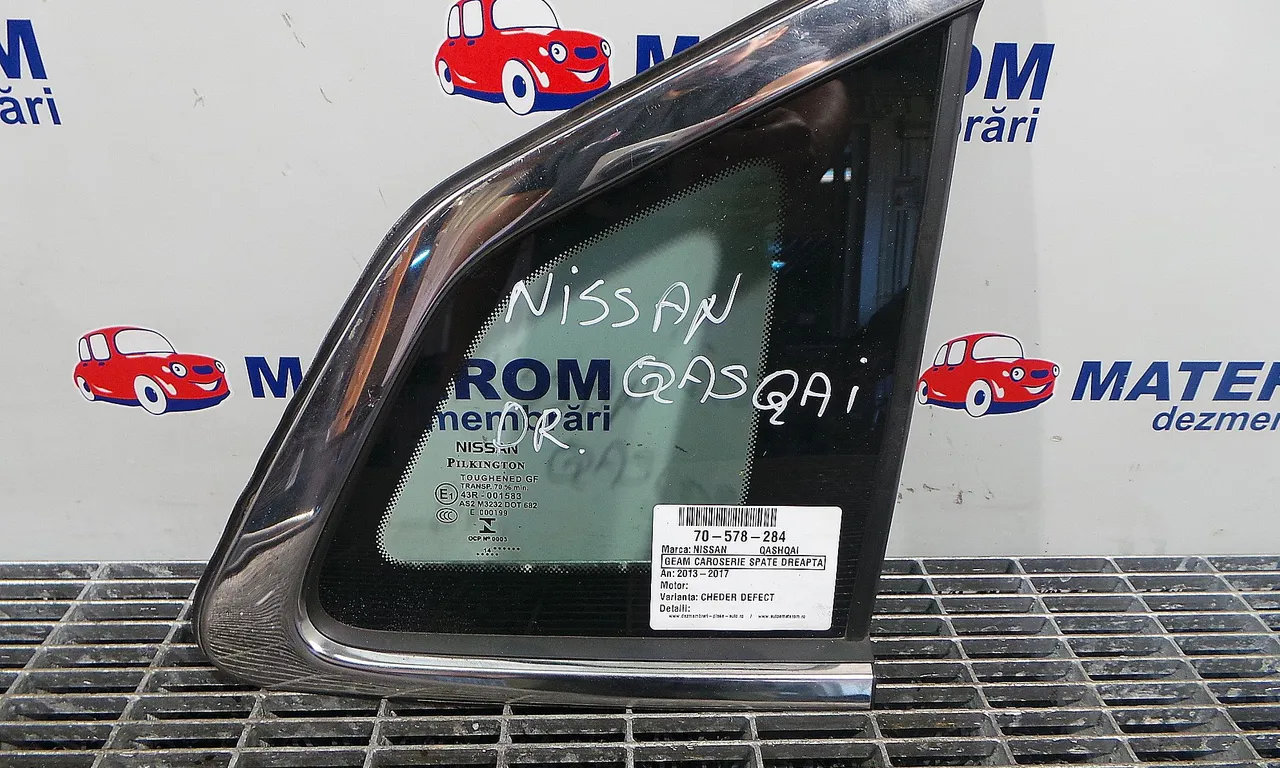 GEAM CAROSERIE SPATE DREAPTA NISSAN QASHQAI II 2013-2017