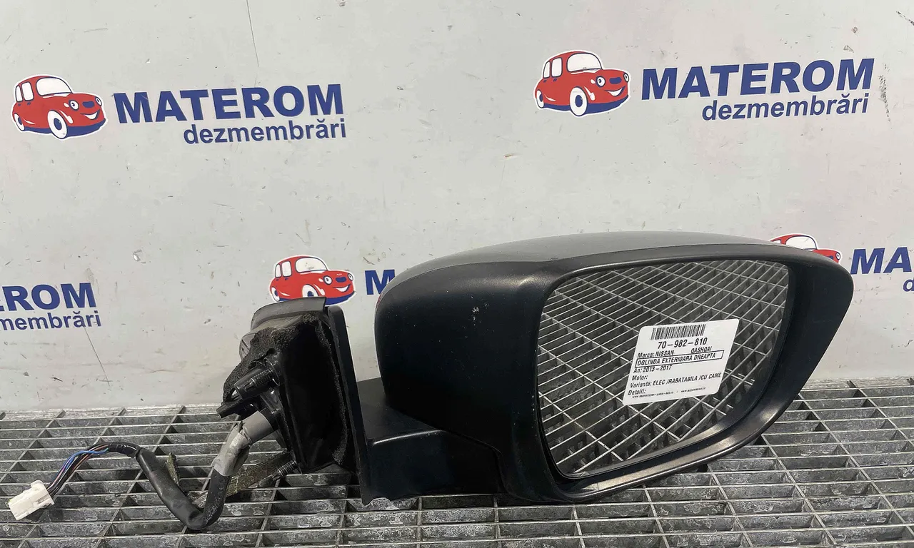 OGLINDA EXTERIOARA DREAPTA NISSAN QASHQAI II 2013-2017