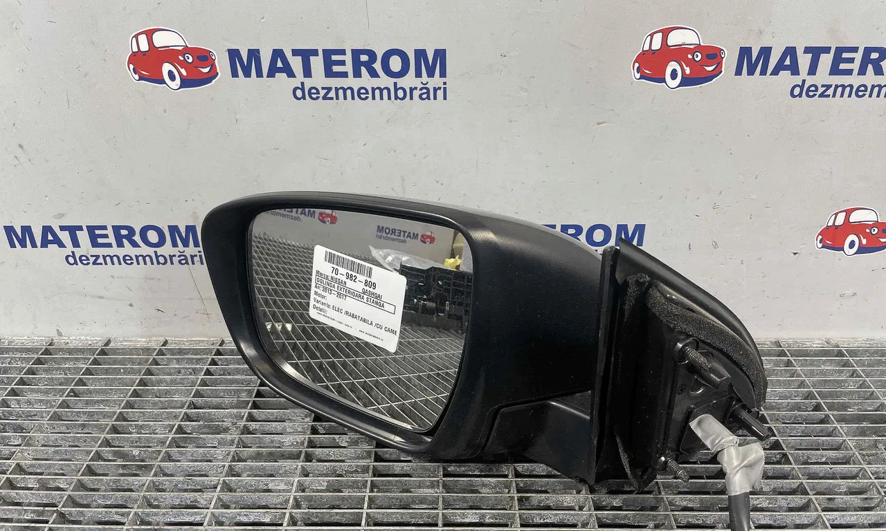 OGLINDA EXTERIOARA STANGA NISSAN QASHQAI II 2013-2017