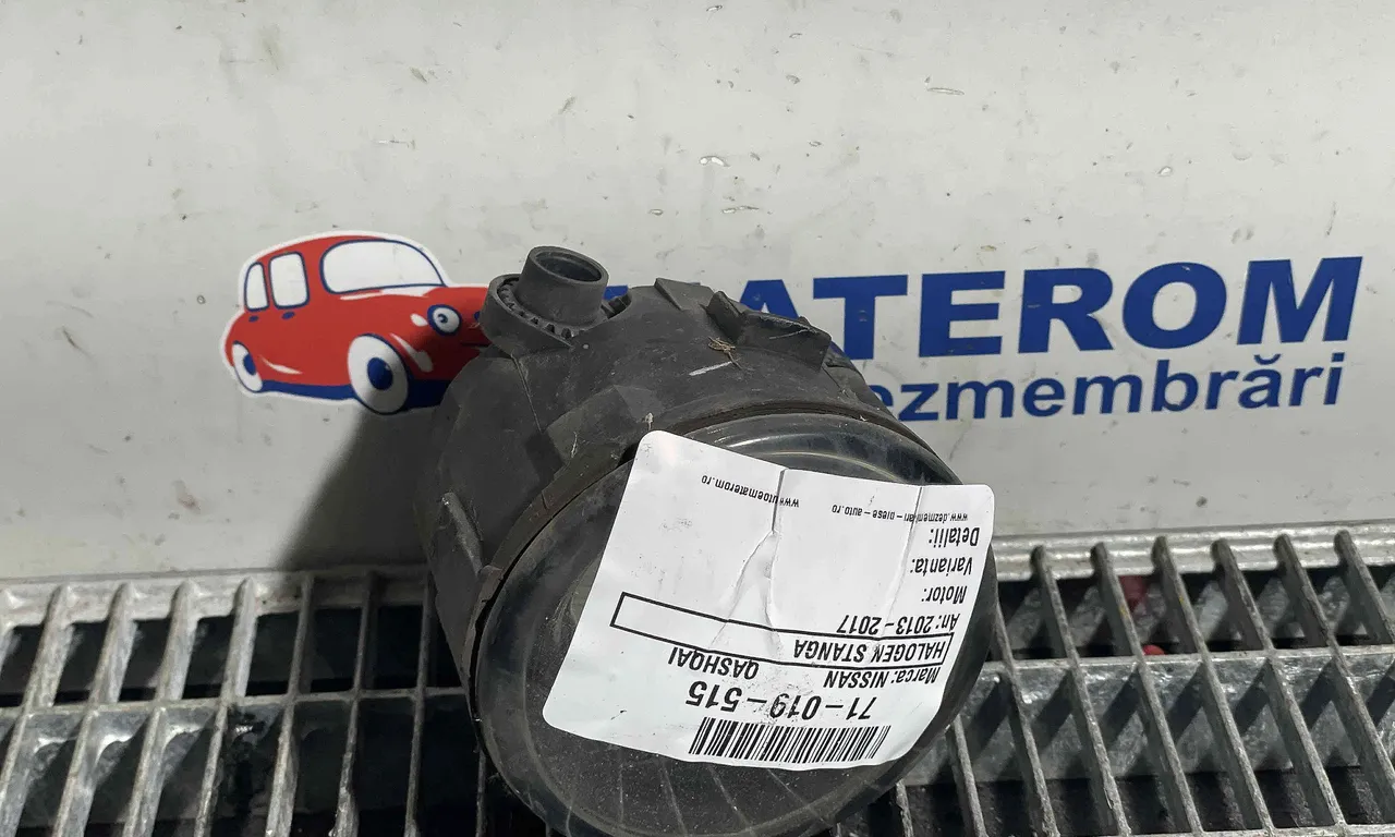 HALOGEN STANGA NISSAN QASHQAI II 2013-2017