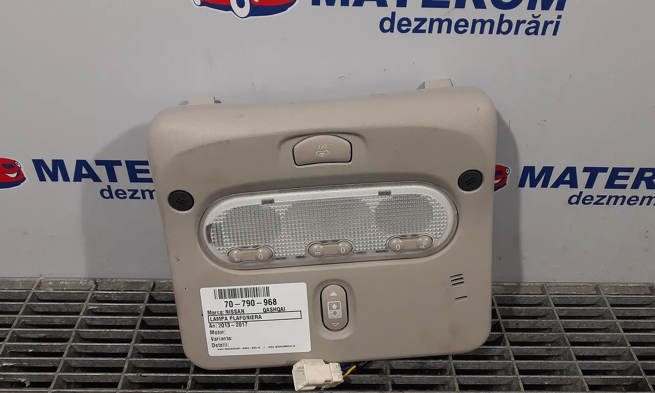 LAMPA PLAFONIERA NISSAN QASHQAI II 2013-2017