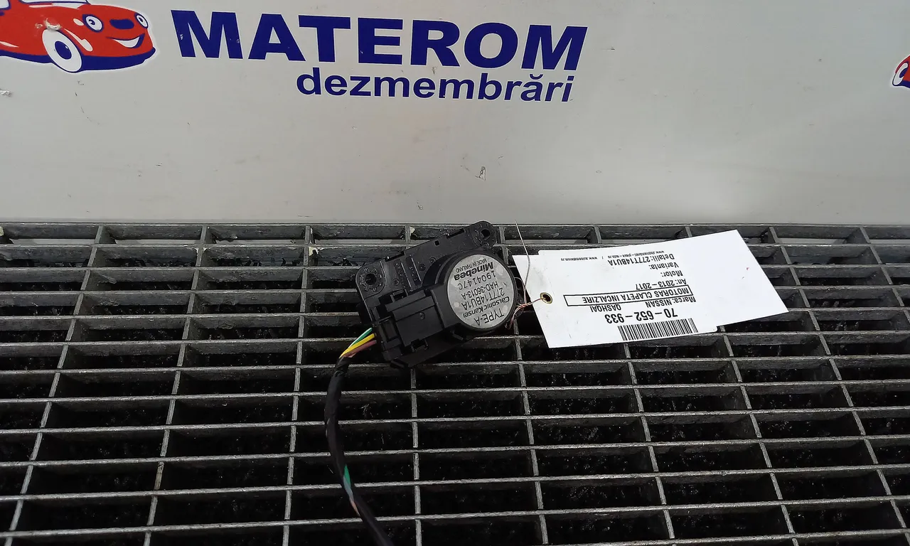 MOTORAS CLAPETA INCALZIRE NISSAN QASHQAI II 2013-2017