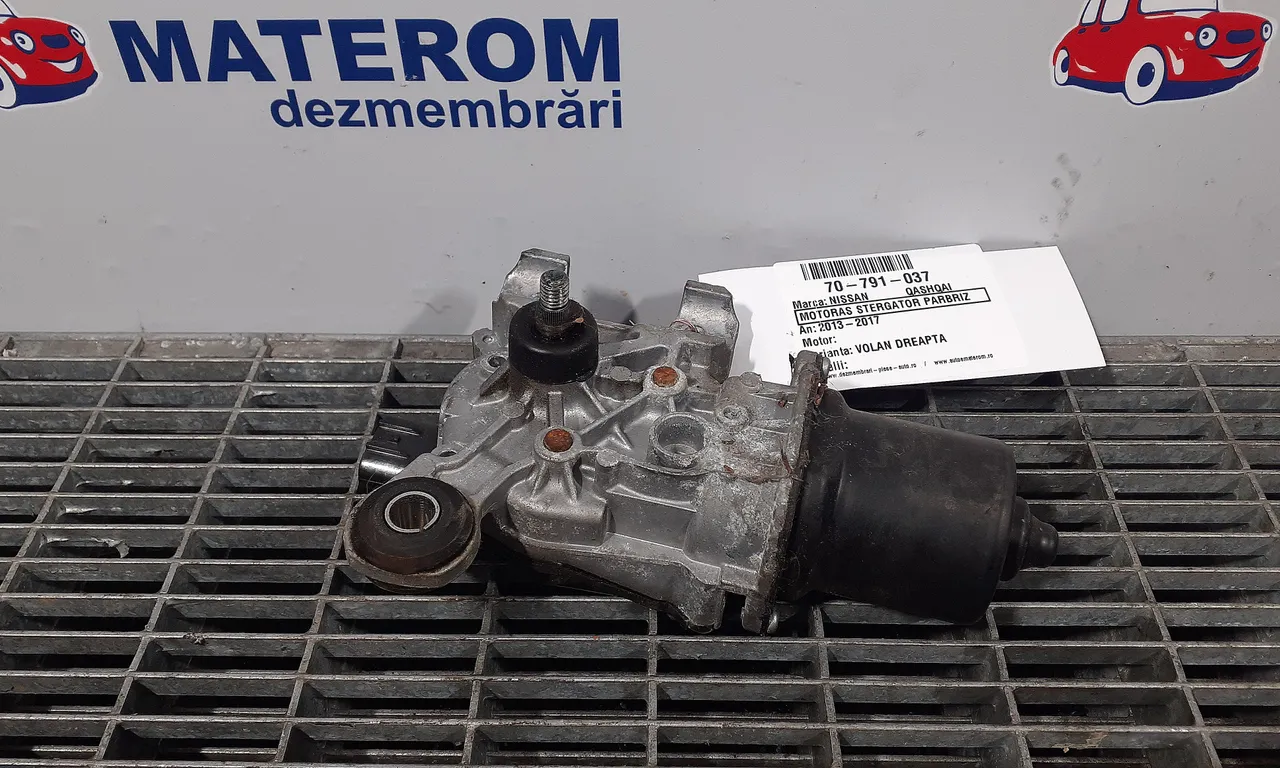MOTORAS STERGATOR PARBRIZ NISSAN QASHQAI II 2013-2017
