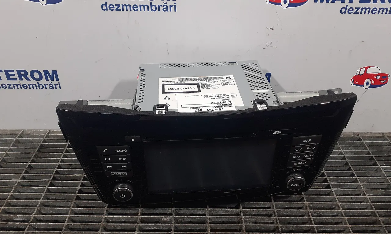 RADIO CD NISSAN QASHQAI II 2013-2017