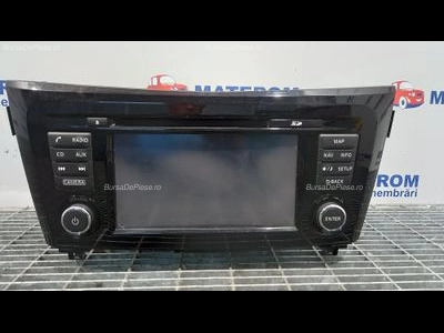 RADIO CD NISSAN QASHQAI II 2013-2017 oe 25915ET3A, vedere frontata