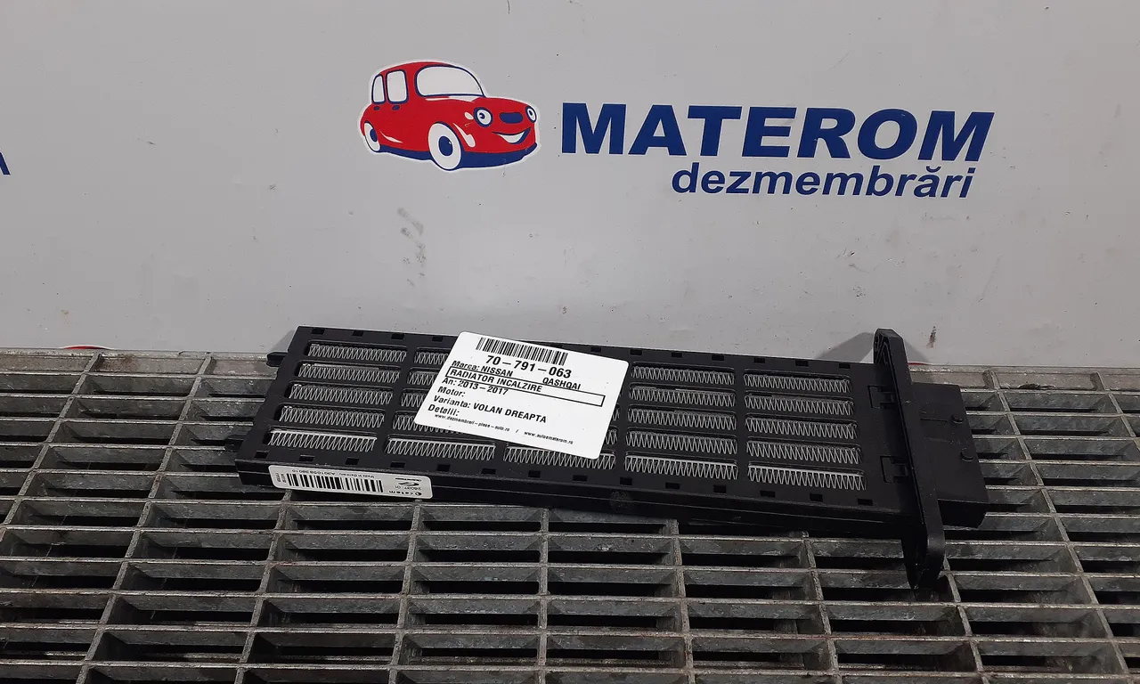 RADIATOR INCALZIRE NISSAN QASHQAI II 2013-2017
