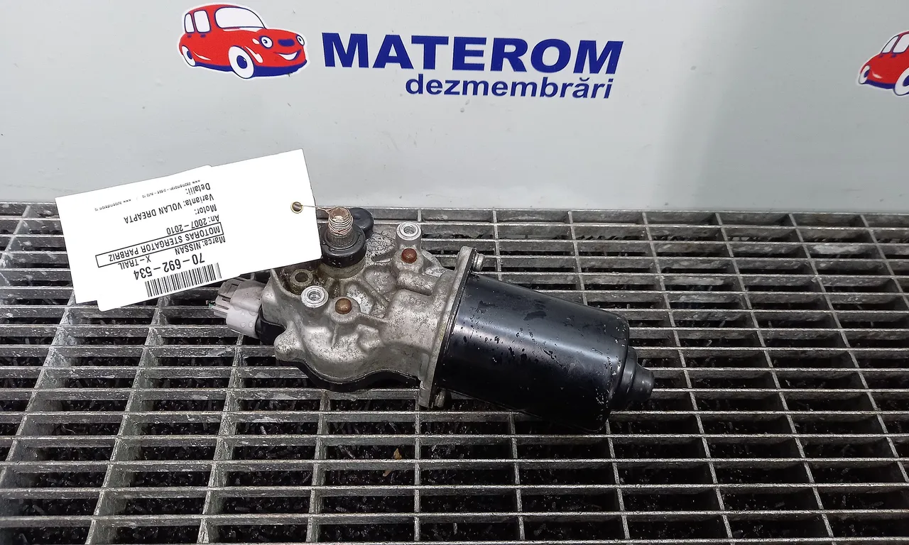 MOTORAS STERGATOR PARBRIZ NISSAN X-TRAIL II 2007-2018