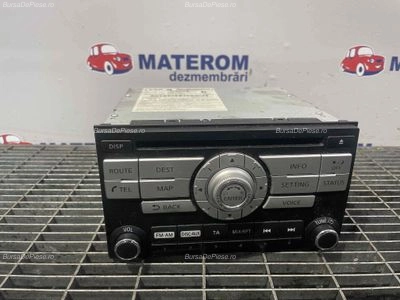 RADIO CD NISSAN X-TRAIL II 2.0 dCi 2007-2018 oe 25915CS80D, vedere frontata