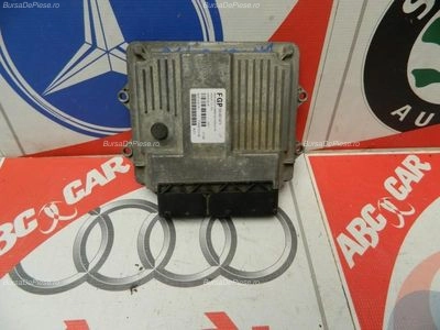 Calculator Motor OPEL AGILA A 2000-2007 oe 55187471LP, vedere frontata
