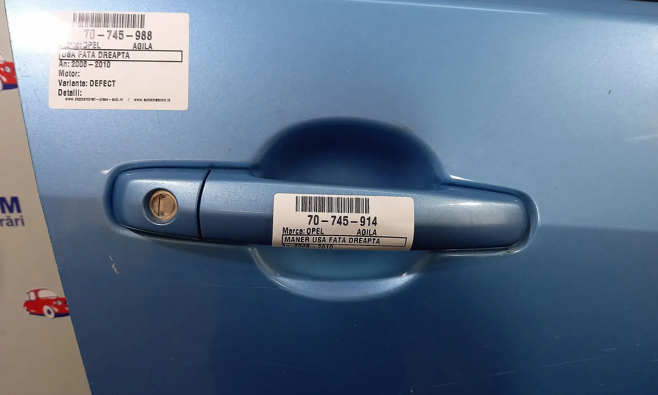 MANER USA FATA DREAPTA OPEL AGILA B 2008-2014