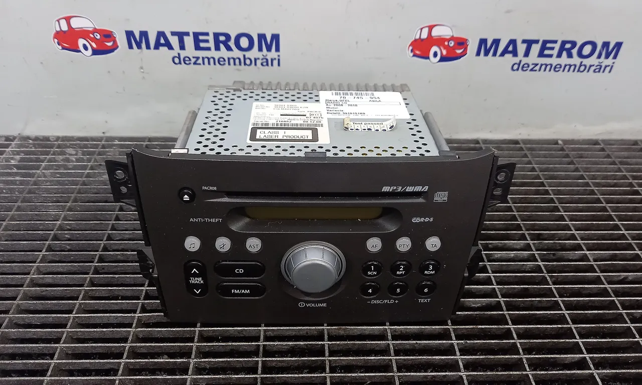 RADIO CD OPEL AGILA B 2008-2014