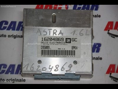 Calculator motor OPEL ASTRA F 1991-2001 oe 16204869GC, vedere frontata