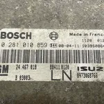 CALCULATOR MOTOR OPEL ASTRA G 1.7 1998-2009 oe-24467018, vedere laterala