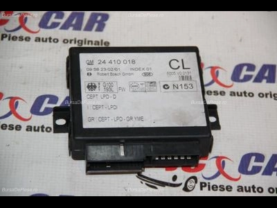 Modul confort OPEL ASTRA G 1998-2009 oe 24410018 CL, vedere frontata
