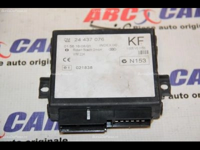 Modul confort OPEL ASTRA G 1998-2009 oe 24437076KF, vedere frontata