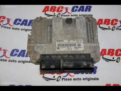 Calculator motor OPEL ASTRA H 2004-2014 oe 55556829 ZH, vedere frontata