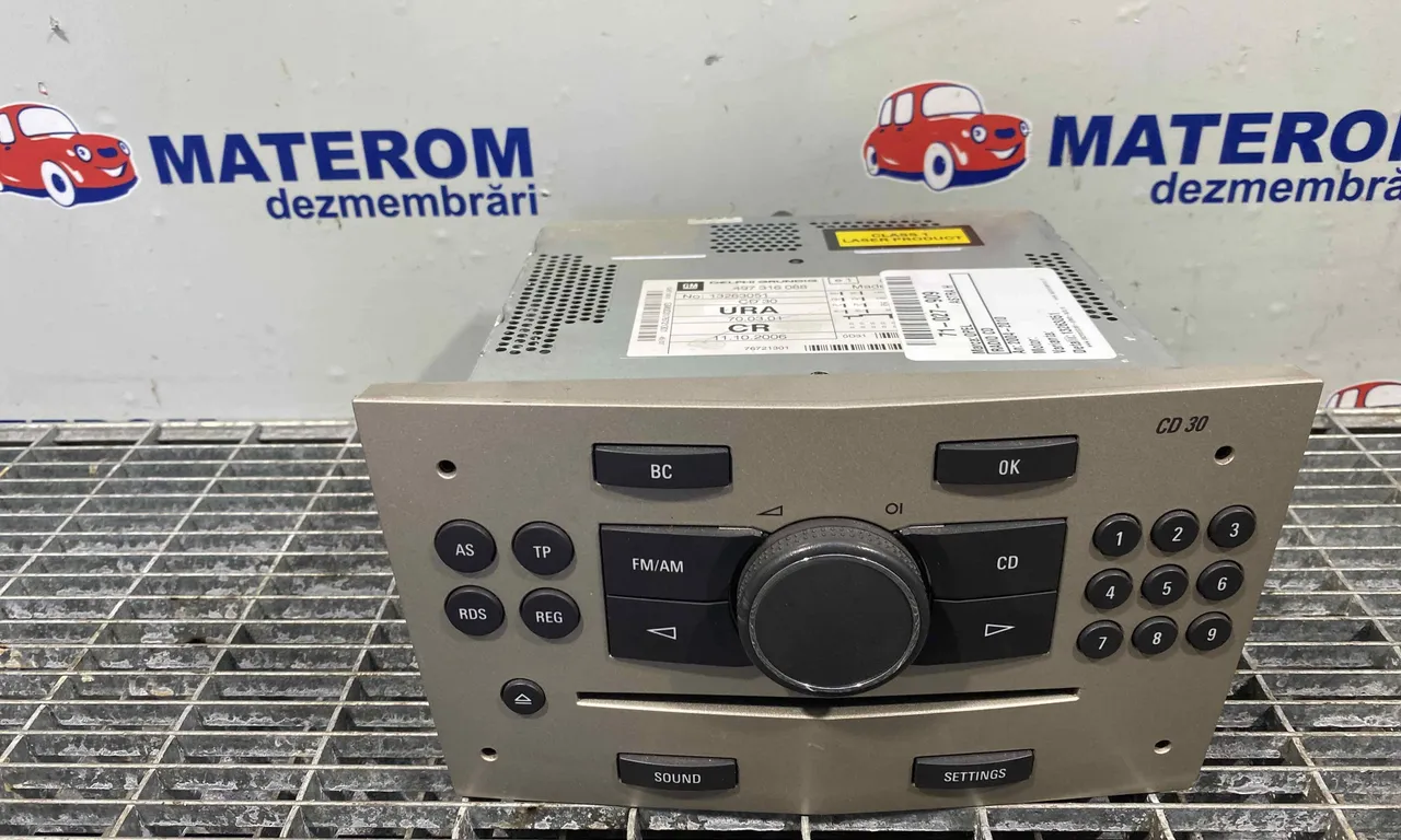 RADIO CD OPEL ASTRA H 2004-2014