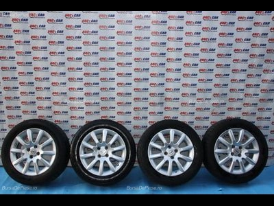 Set jante aliaj R16 OPEL ASTRA H 2004-2014, vedere frontata