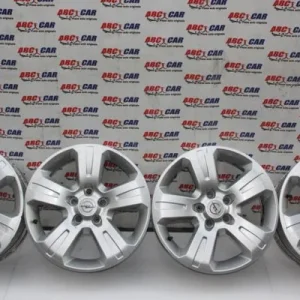 Set jante aliaj R17 OPEL ASTRA H 2004-2014, vedere frontata