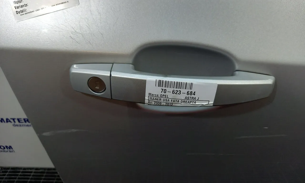 MANER USA FATA DREAPTA OPEL ASTRA J 2009-2016