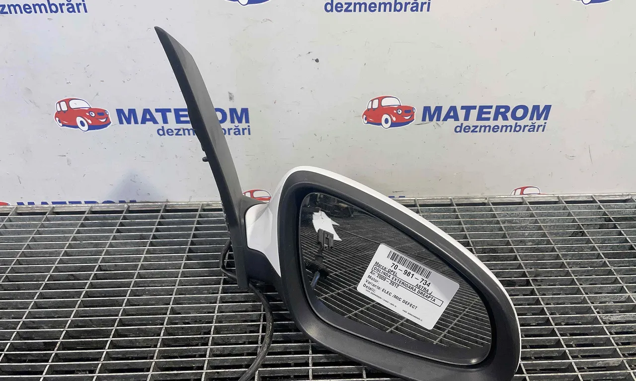 OGLINDA EXTERIOARA DREAPTA OPEL ASTRA J 2009-2016