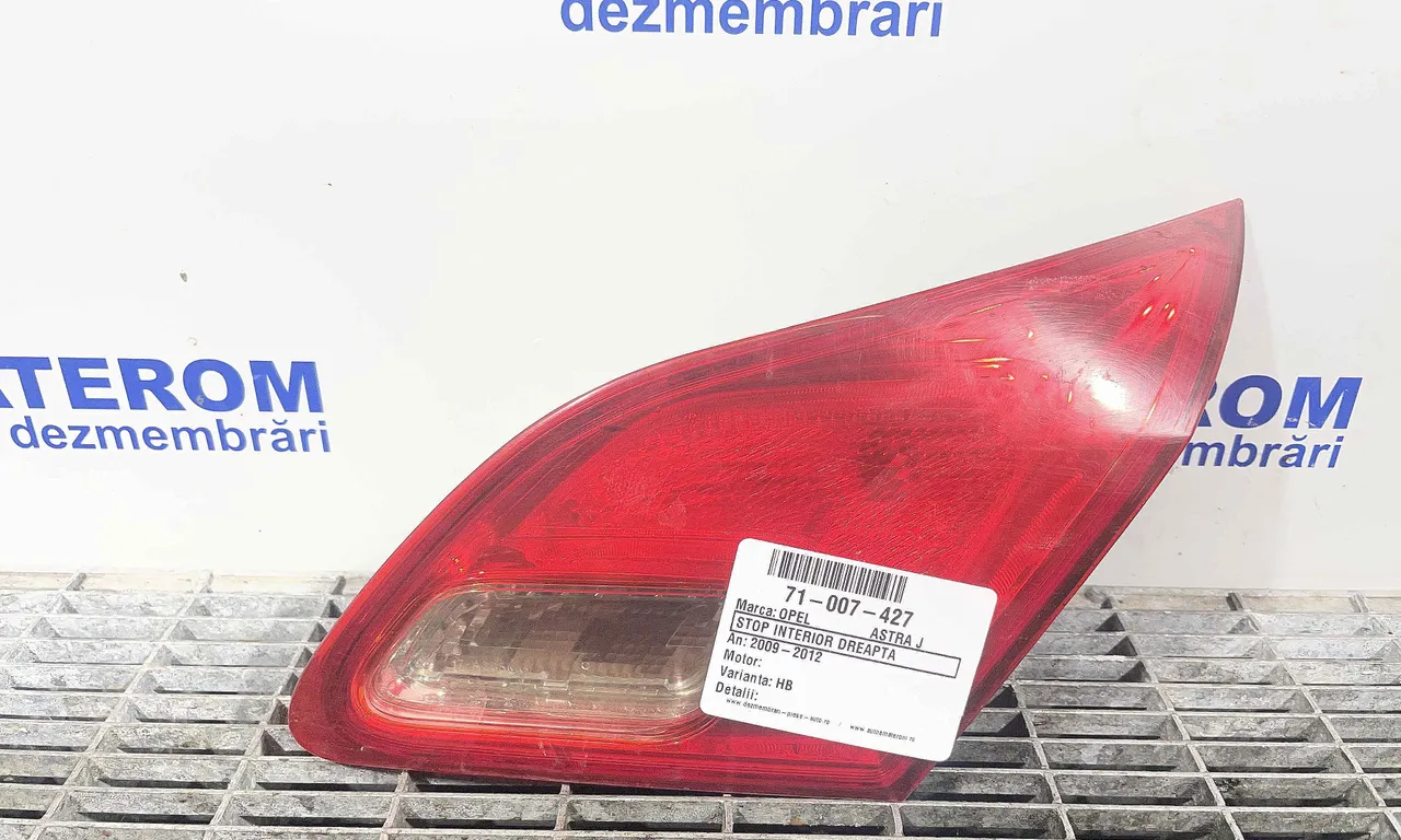 STOP INTERIOR DREAPTA OPEL ASTRA J 2009-2016