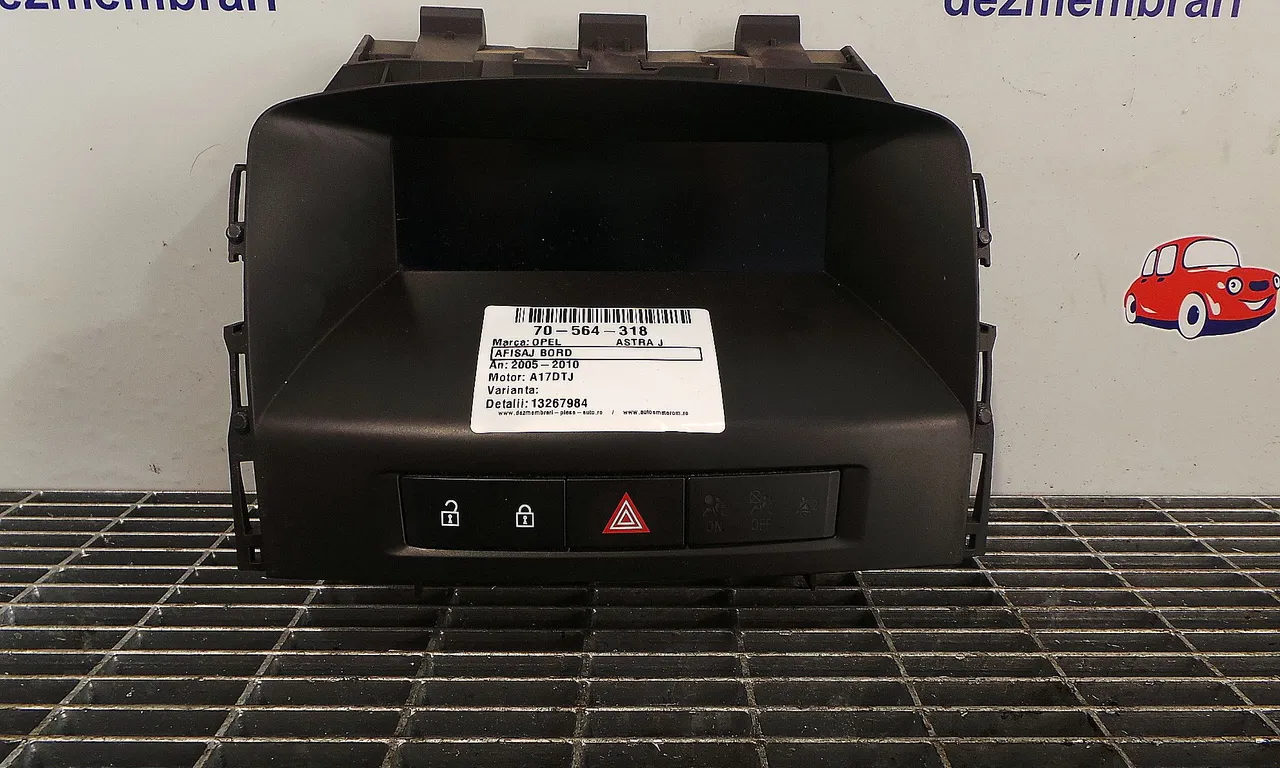 AFISAJ BORD OPEL ASTRA J 2009-2016