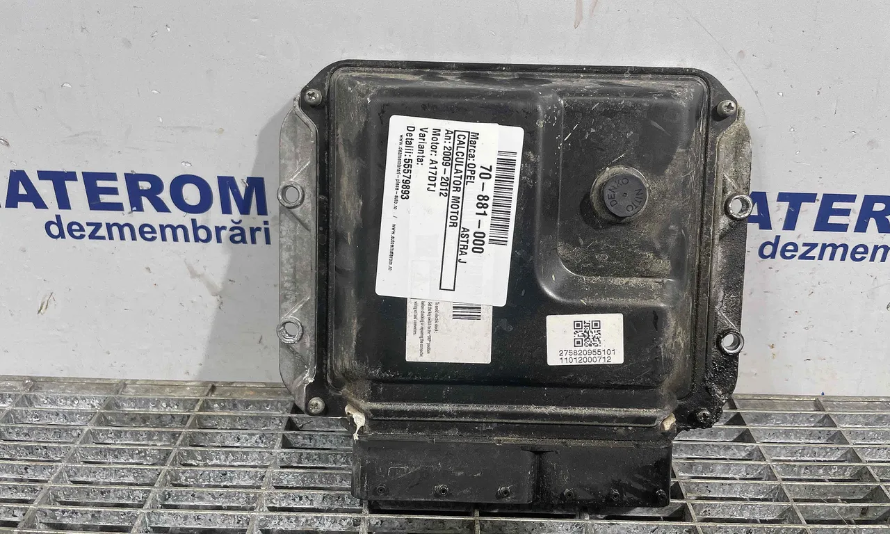 CALCULATOR MOTOR OPEL ASTRA J 2009-2016