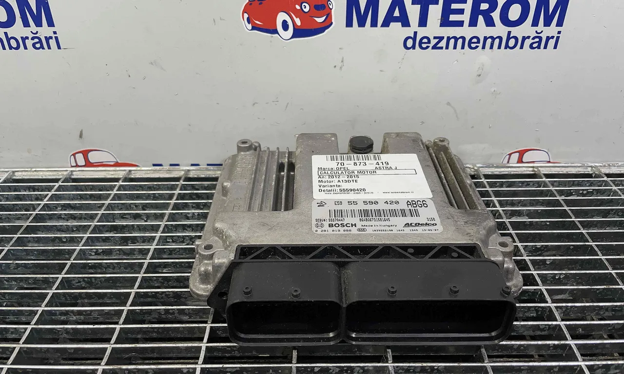 CALCULATOR MOTOR OPEL ASTRA J 2009-2016