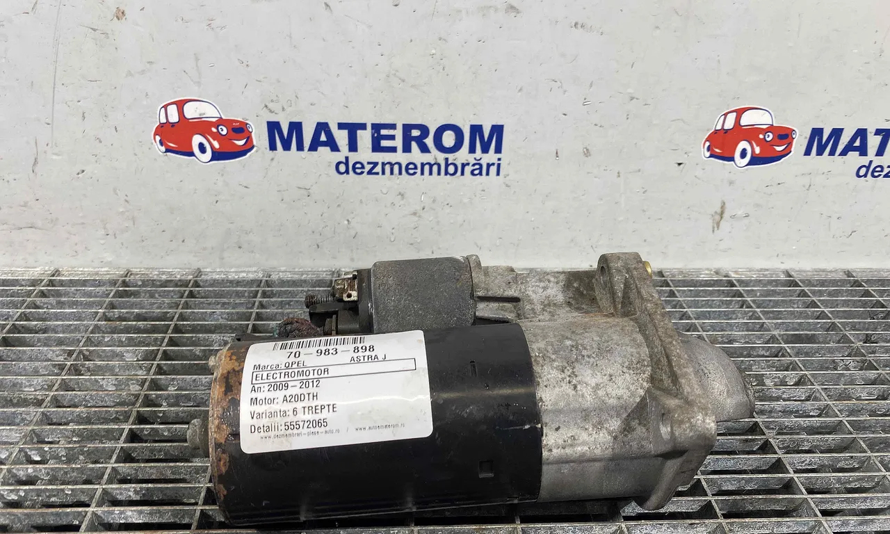 ELECTROMOTOR OPEL ASTRA J 2009-2016