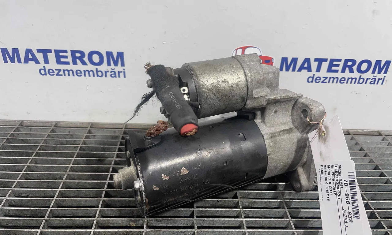 ELECTROMOTOR OPEL ASTRA J 2009-2016
