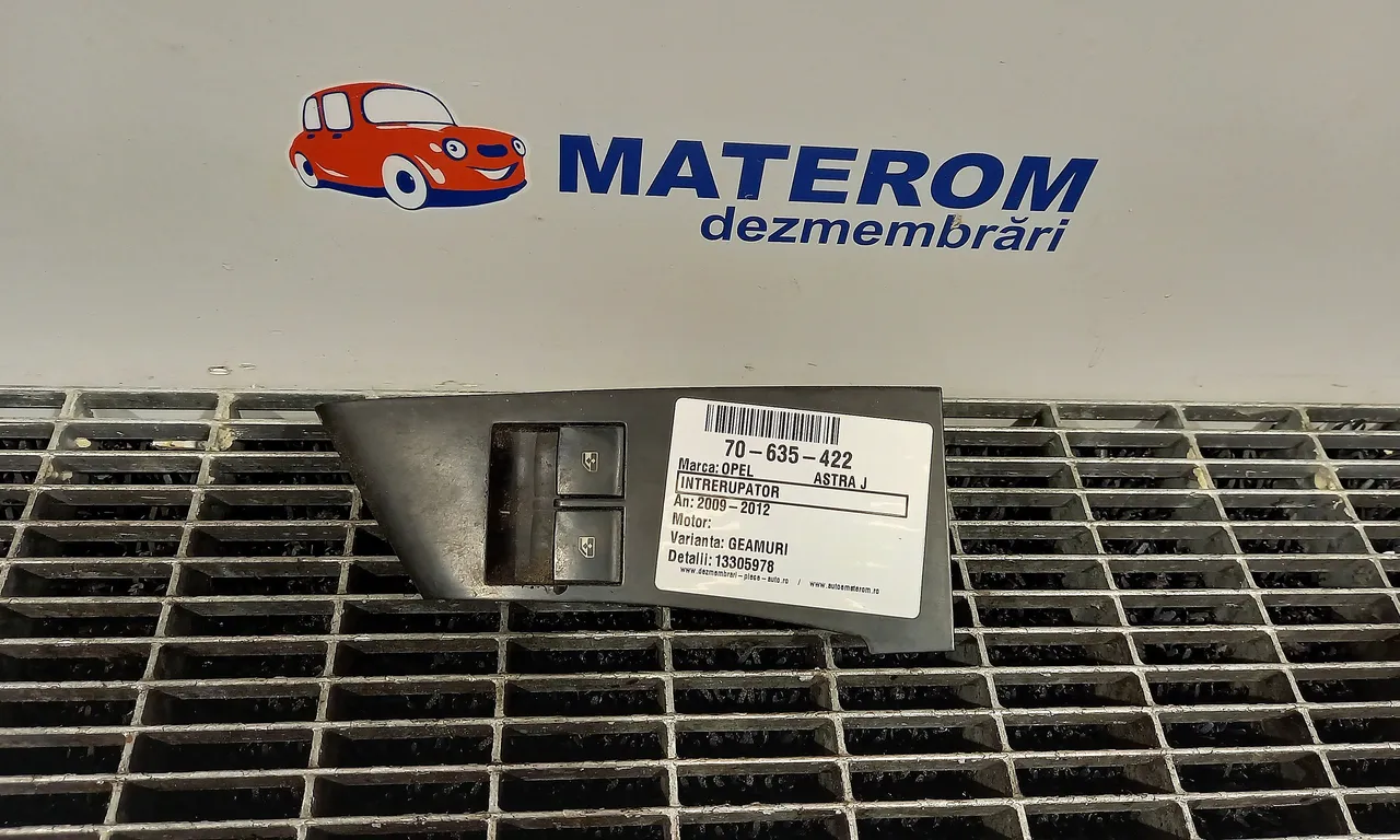INTRERUPATOR GEAMURI OPEL ASTRA J 2009-2016