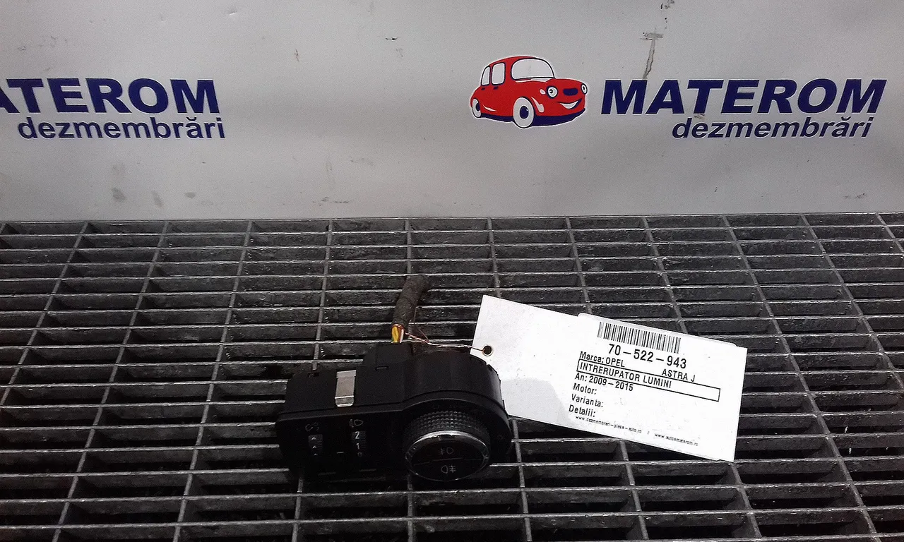 INTRERUPATOR LUMINI OPEL ASTRA J 2009-2016