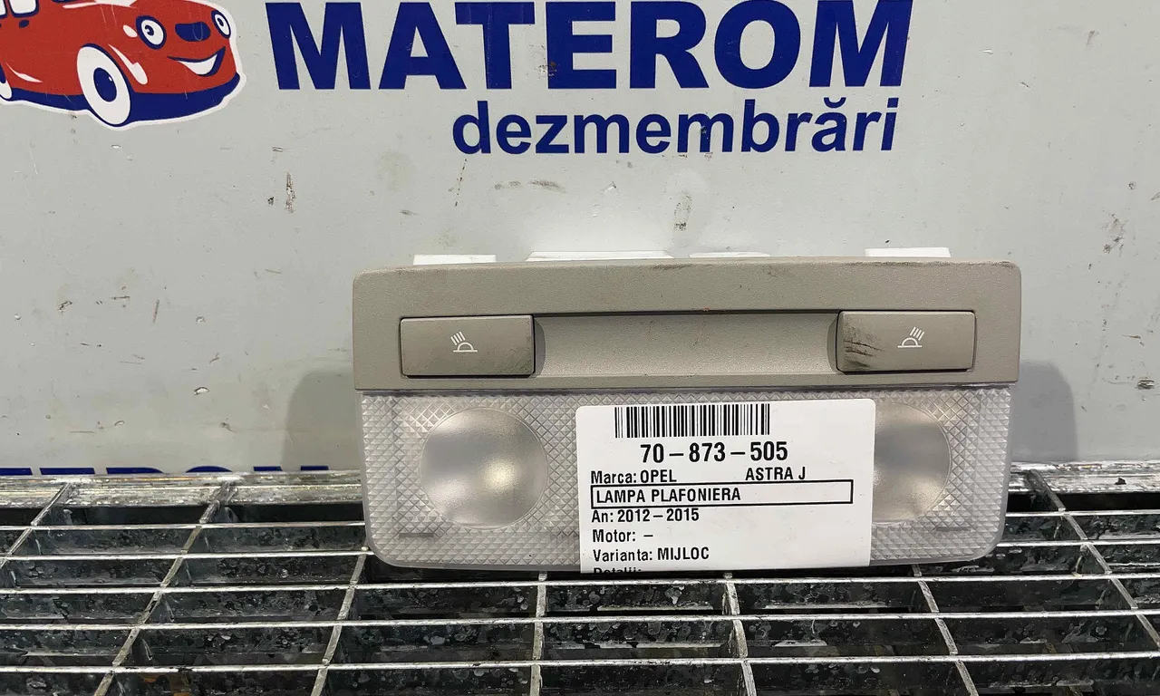 LAMPA PLAFONIERA OPEL ASTRA J 2009-2016