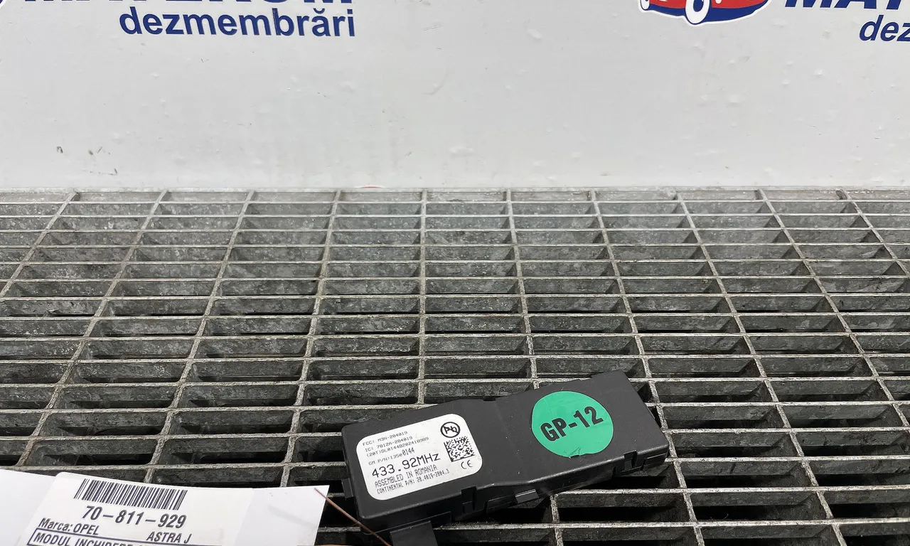 MODUL INCHIDERE CENTRALIZATA OPEL ASTRA J 2009-2016
